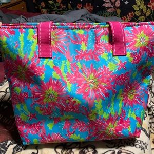 Lilly Pulitzer cooler tote bag